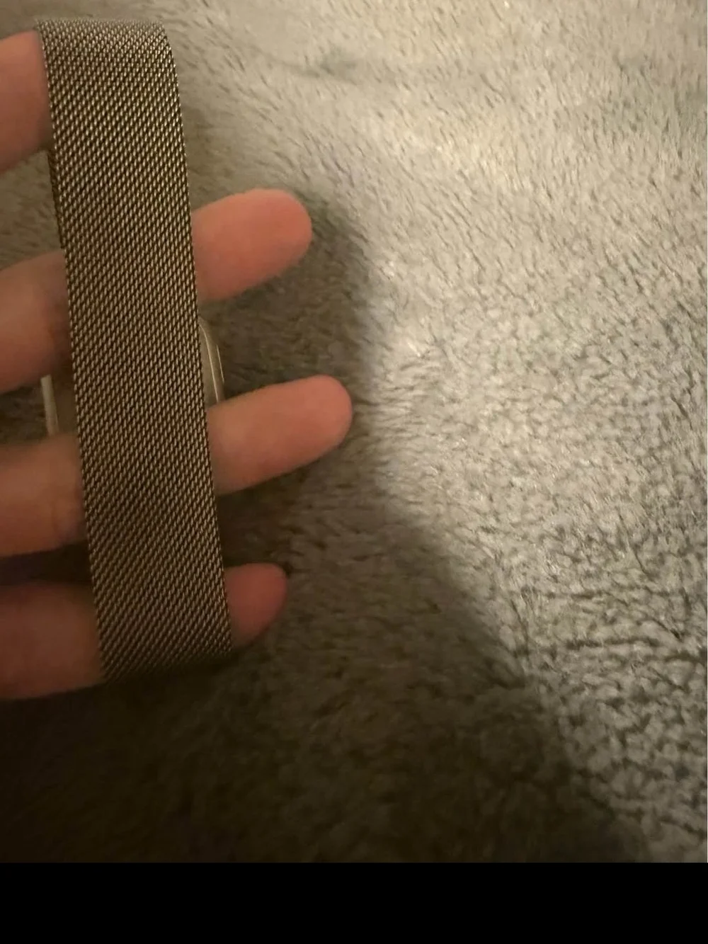 Apple Watch SE Gen 2 With added silver adjusting bracelet